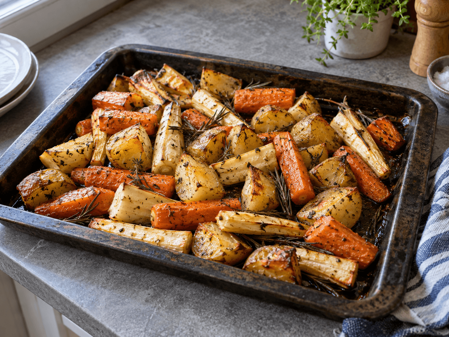 Air Fryer Carrot & Potato Herb Bites