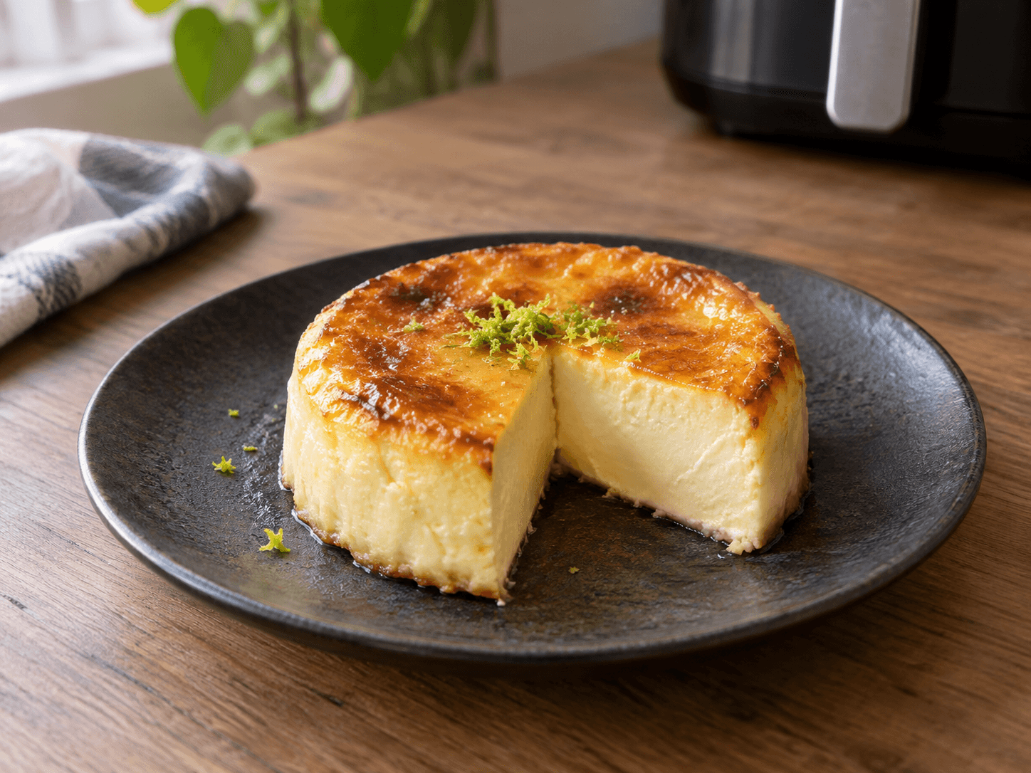 Easy Air Fryer Yogurt Pudding