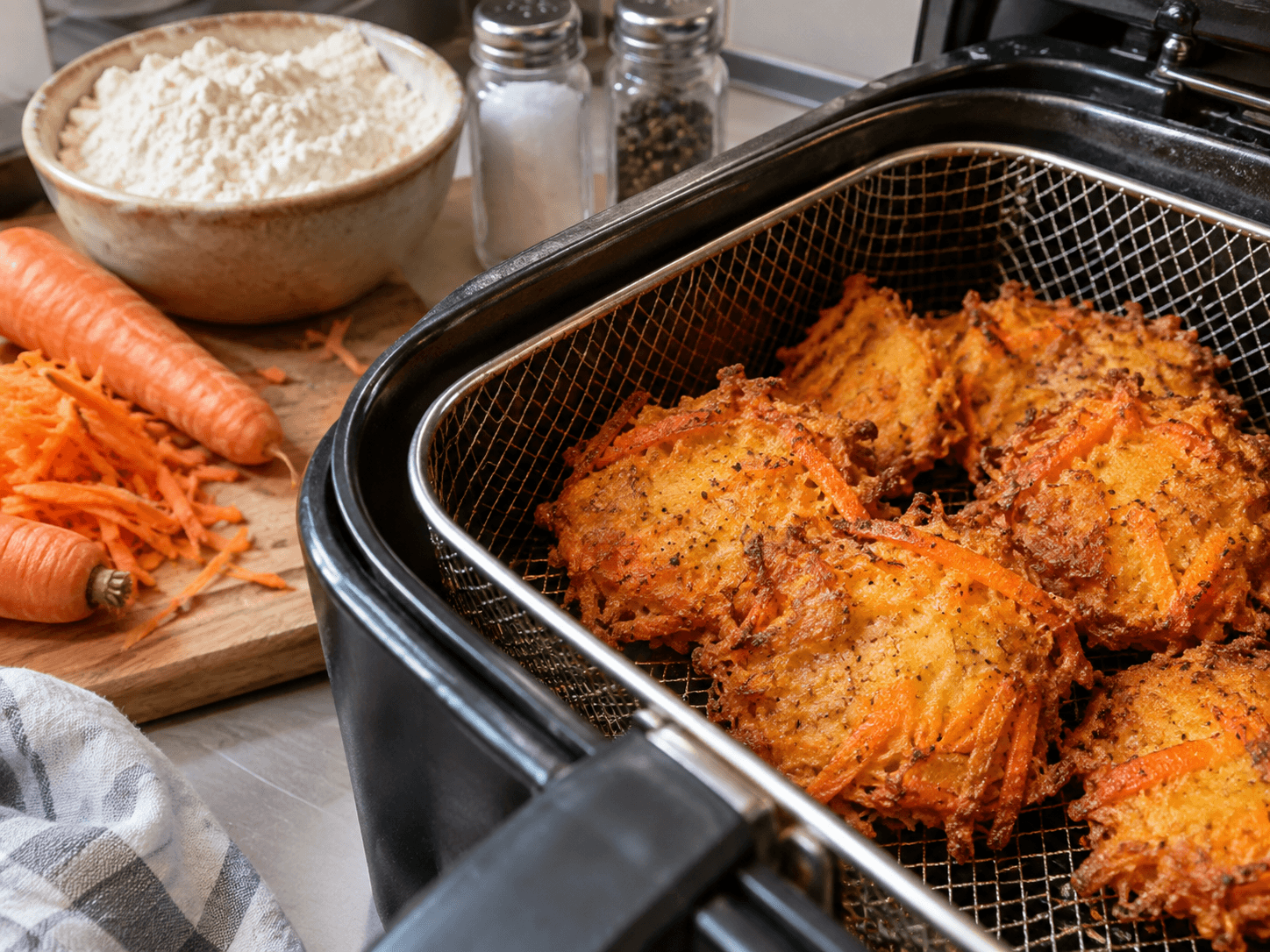 Air Fryer Spiced Carrot Fries