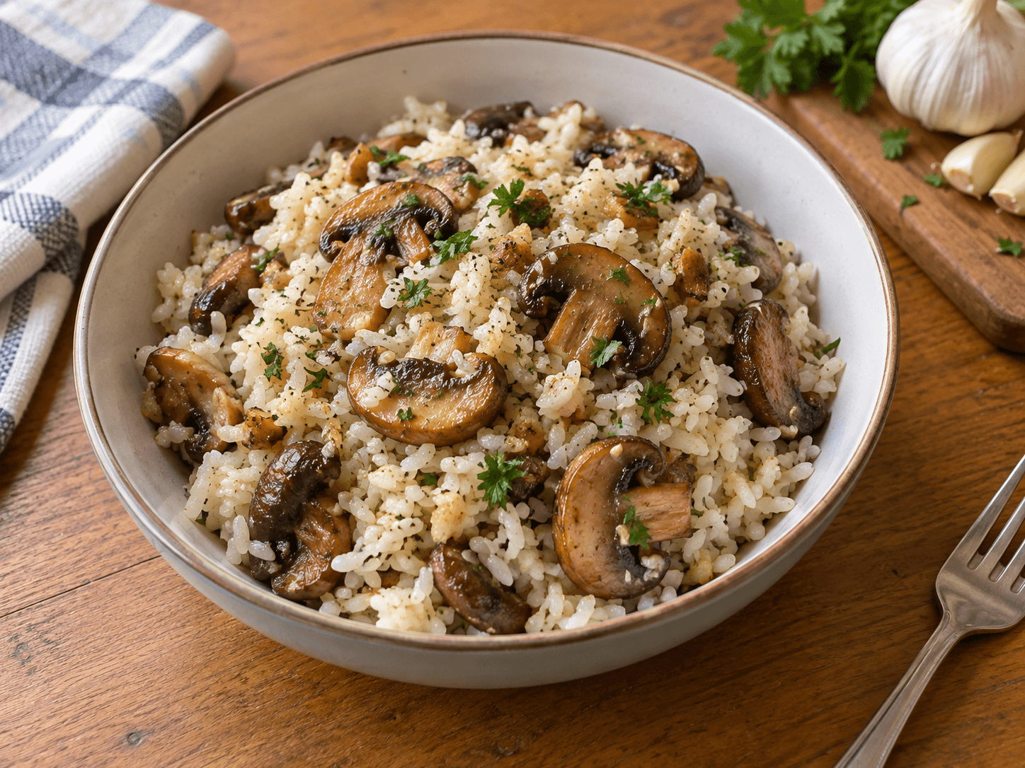 Garlic Butter Soy Fried Rice