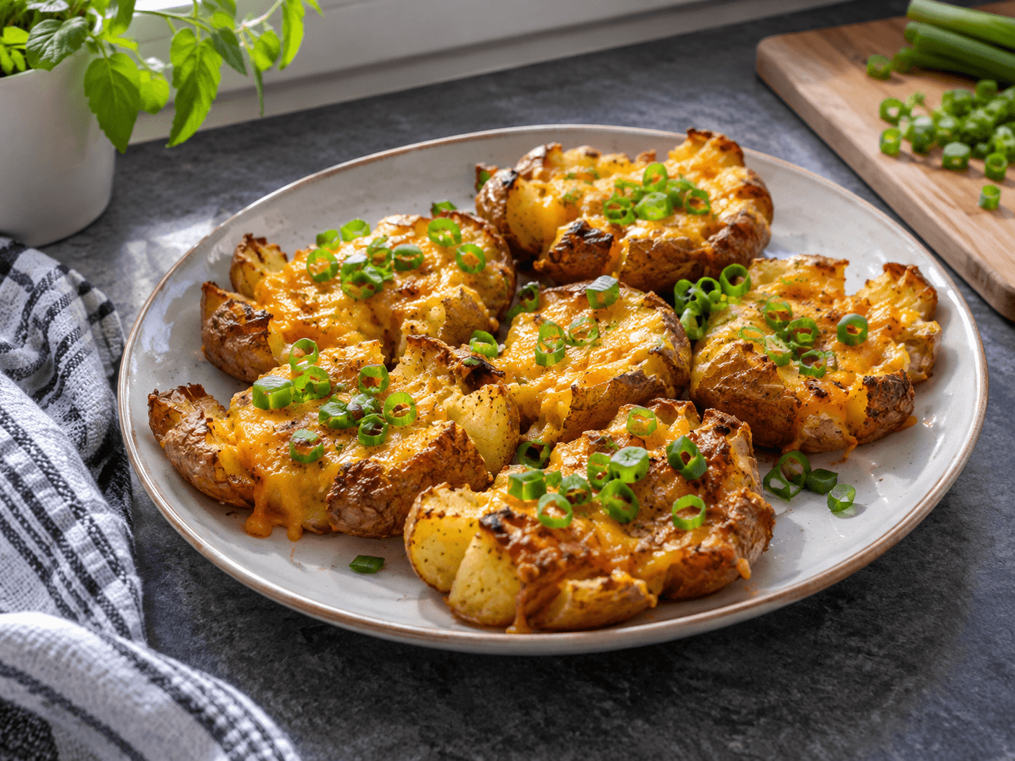 Air Fryer Tuna & Cheese Jacket Potato