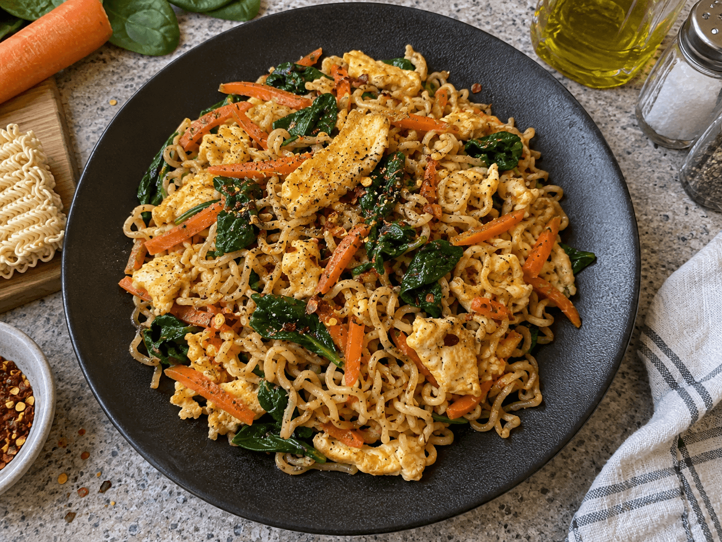 Easy Pad Thai-Style Rice Noodles