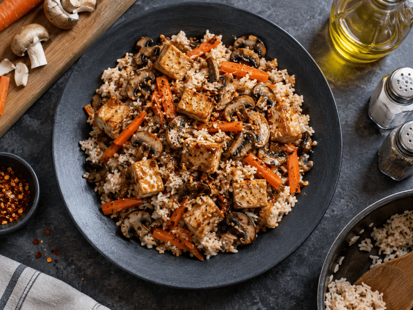 Tofu Veg Fried Rice